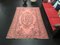 Tappeto moderno e tradizionale in lana rosa, Immagine 2