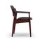 No. 62a Desk Chair in Rosewood & Black Leather by Arne Vodder for Sibast, 1960s 5