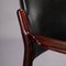 No. 62a Desk Chair in Rosewood & Black Leather by Arne Vodder for Sibast, 1960s, Image 10
