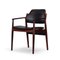No. 62a Desk Chair in Rosewood & Black Leather by Arne Vodder for Sibast, 1960s, Image 8