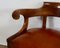 Louis Philippe Era Massive Walnut Office Chair 7