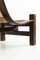 Italian Wood & Cane Easy Chair by Ferdinando Meccani in Wood, 1960s 5