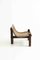 Italian Wood & Cane Easy Chair by Ferdinando Meccani in Wood, 1960s, Image 2