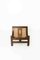 Italian Wood & Cane Easy Chair by Ferdinando Meccani in Wood, 1960s, Image 3