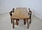 Sapporo Dining Table and Four Chairs by Mario Marenco for Mobilgirgi, 1970s 5