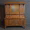 Arts and Crafts Mirrorback Sideboard aus Eiche 17