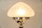 Lámpara de mesa austriaca Art Déco niquelada, años 20, Imagen 5