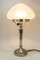 Lampada da tavolo Art Déco placcata in nichel, Austria, anni '20, Immagine 6
