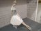 Große Vintage Nao Lladro Ballerina aus Porzellan, 1975 1