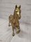 Vintage French Art Deco Horses Figures in Brass 4