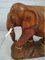Vintage Indian Elephant in Solid Wood 6