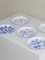 Assiette Drop de the Blue Sunday Series par Anna Badur, Set de 4 1