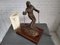 Vintage Art Deco Skiing Statue in Bronze, Image 2