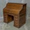 Edwardian Oak Roll Top Desk, Image 15