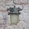 Industrial Gray Cast Iron Frosted Glass Pendant Lamp 6