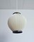 Lampe à Suspension Plissée de Hoyrup Light, Danemark, 1960s 6