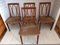 Mid-Century Teak and Afromosia Dining Chairs from G-Plan, Set of 4, Image 1