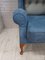 Mid-Century Buttoned Wingback Armchair, Image 8