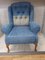 Mid-Century Buttoned Wingback Armchair 5