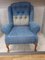 Mid-Century Buttoned Wingback Armchair, Image 5