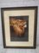 Modern Chinese Lion, Silk Embroidery & Textile on Panel, Framed 1
