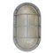Industrielle graue Aluminium Milchglas Wandlampen Scones 4