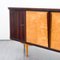 Rosewood and Maple Sideboard Buffet, 1950s 12