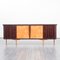 Rosewood and Maple Sideboard Buffet, 1950s 1