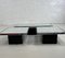 Tavolini da caffè vintage quadrati e rettangolari in ottone, set di 3, Immagine 6