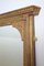 Large English Overmantel Mirror in Giltwood 6