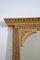 Large English Overmantel Mirror in Giltwood 9