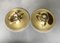 Applique Mid-Century dorate di Sölken Leuchten, Germania, set di 2, Immagine 7