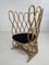 Vintage Rattan Lounge Chair 1