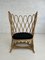 Vintage Rattan Lounge Chair 4