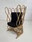 Vintage Rattan Lounge Chair 10