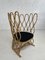 Vintage Rattan Sessel 3