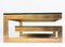 G-Shaped Coffee Table in 23kt Gold by Belgochrom from Belgo Chrom 5