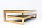 G-Shaped Coffee Table in 23kt Gold by Belgochrom from Belgo Chrom 1