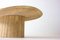 Italian Oval Coffee Table in Travertine Stone, 1960s, Image 9