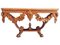 Italian Console Table with Carved Gilt Wood, Image 9