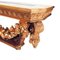 Italian Console Table with Carved Gilt Wood, Image 8