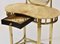 Art Deco French Brass Vanity Dressing Table, 1920s, Image 10
