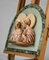 Polychrome & Gesso Holy Family with Mirror and Decorations, Italy, 1950s 4