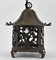 Antique Japanese Meiji Period Bronze Temple Lantern Light, 1890s 6