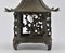 Antique Japanese Meiji Period Bronze Temple Lantern Light, 1890s, Image 7
