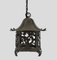 Lámpara colgante japonesa antigua de bronce de Studio Cortini & Mattolini, década de 1890, Imagen 1