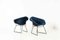 Poltrone Diamond di Harry Bertoia per Knoll con tessuto Kvadrat, set di 2, Immagine 1