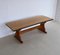 Vintage Wooden Tree Top Table, Image 1