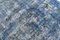 Tappeto vintage in lana blu, Immagine 7