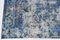 Vintage Blue Rug in Wool, Image 12